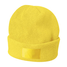 Carica l&#39;immagine nel visualizzatore di Gallery, cuffie e berretti personalizzabili in pile colore giallo_giallo 1181122 VAR05
