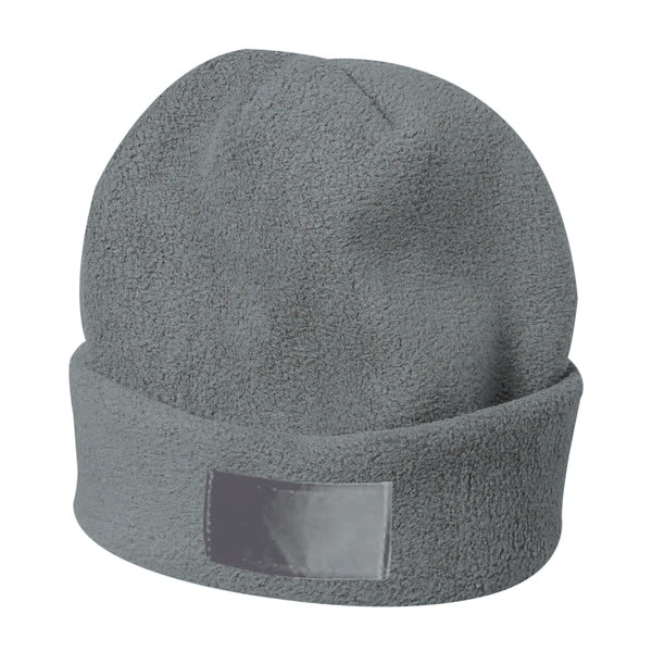 cuffie e berretti personalizzate in pile colore grigio_grigio 1181122 VAR02