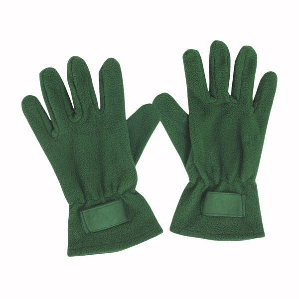 sciarpe e guanti personalizzate in pile colore verde_verde 11476462 VAR05