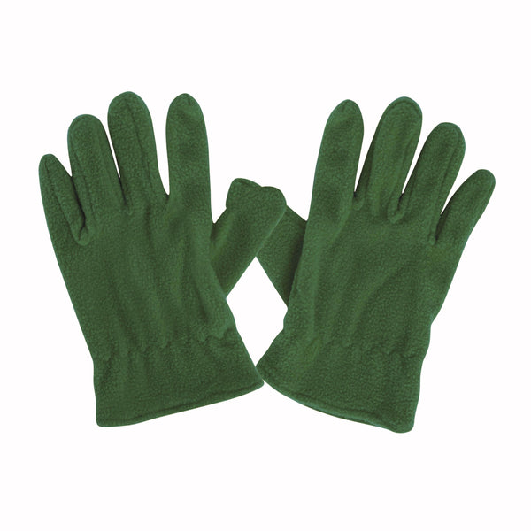 sciarpe e guanti personalizzate in pile colore verde_verde 11476438 VAR05