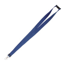 Carica l&#39;immagine nel visualizzatore di Gallery, portabadge e lanyard personalizzati in poliestere colore blu_blu 1176748 DET01
