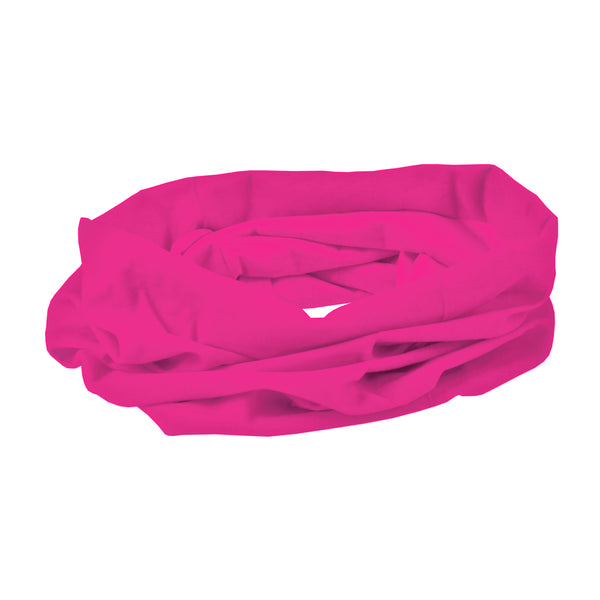 bandane e scaldacollo stampate con logo in poliestere colore rosa_rosa 1178024 VAR05