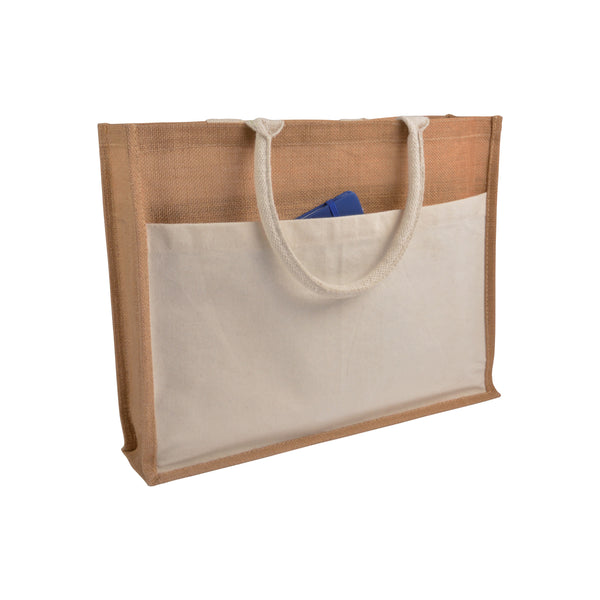 shopper personalizzate in juta colore naturale_naturale 1180867 VAR01