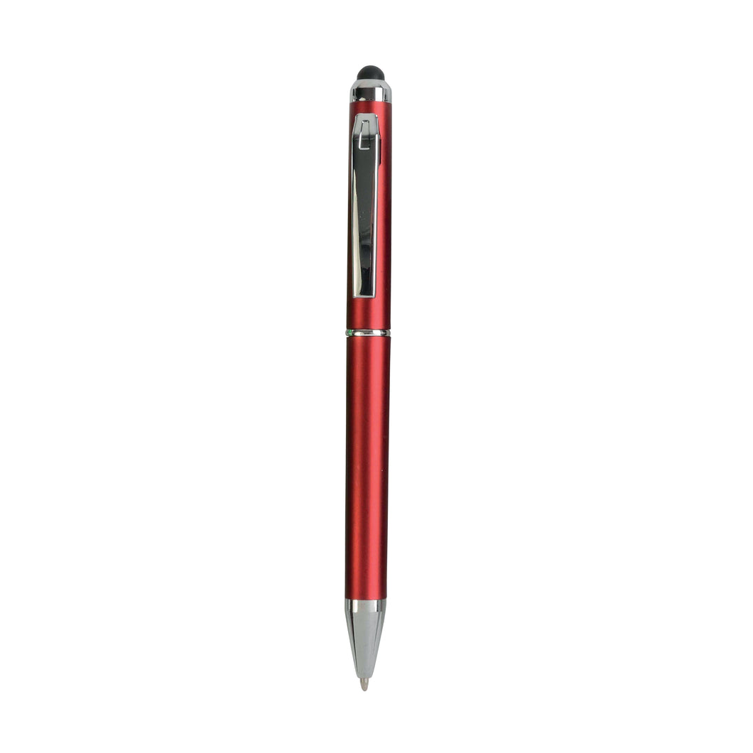 biro touchscreen per tablet promozionali in plastica colore rosso_rosso 1184548 VAR04