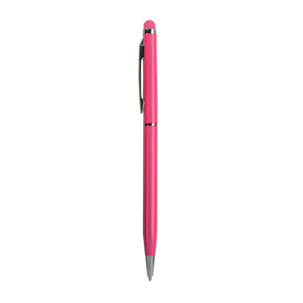 Carica l&#39;immagine nel visualizzatore di Gallery, biro touchscreen per tablet stampate con logo in metallo colore fuxia_fuxia 1184557 DET01
