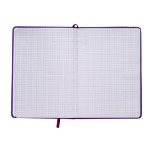 Carica l&#39;immagine nel visualizzatore di Gallery, quaderni e block notes stampati con logo in pvc colore viola_viola 1187172 DET01
