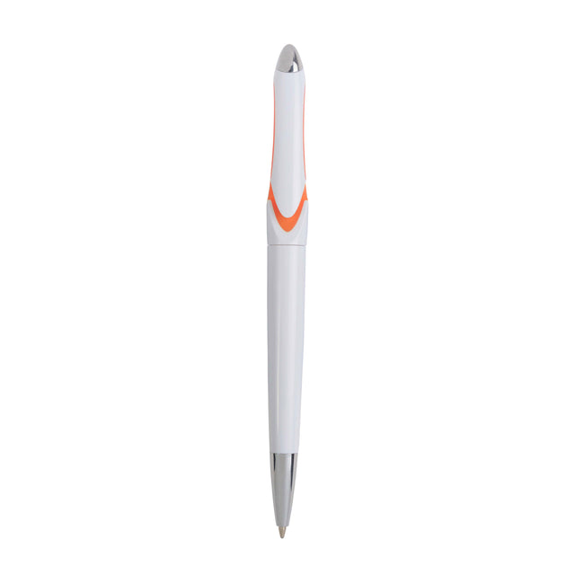 biro promozionali in plastica colore arancione_arancione 1189521 VAR01