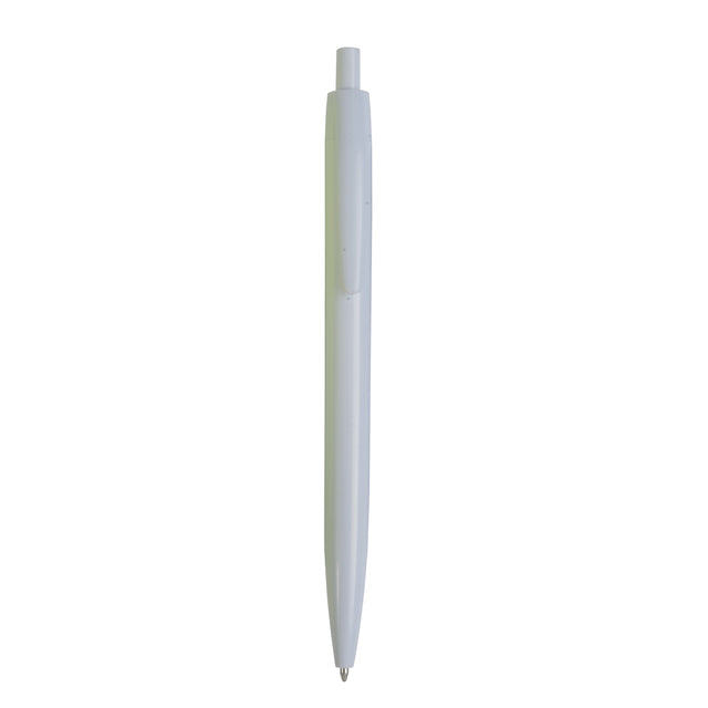 biro da personalizzare in plastica colore bianco_bianco 1191555 VAR02