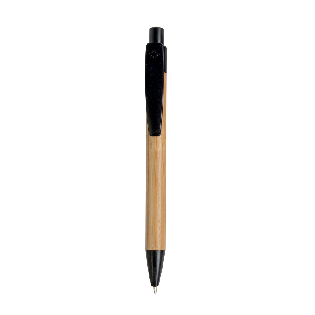 biro ecologiche personalizzate in bamboo colore nero_nero 1192528 VAR02