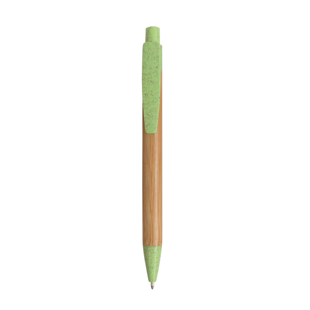 penne ecologiche personalizzate in bamboo colore verde-mela_verde 1192528 VAR05