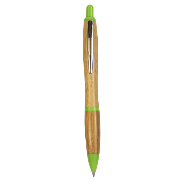 penne ecologiche personalizzate in bamboo colore verde-mela_verde 1192538 VAR03