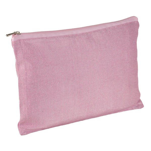 pochette e beauty case stampate con logo in cotone colore rosa_rosa 1192835 VAR04