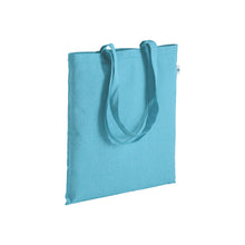 Carica l&#39;immagine nel visualizzatore di Gallery, shopper stampate con logo in cotone riciclato colore celeste_azzurro 1192839 VAR04
