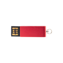 Carica l&#39;immagine nel visualizzatore di Gallery, chiavette USB promozionali in metallo colore rosso_rosso 1194178 DET03
