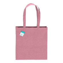 Carica l&#39;immagine nel visualizzatore di Gallery, shopper stampate con logo in cotone riciclato colore rosa_rosa 1194818 DET01
