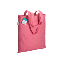 Carica l&#39;immagine nel visualizzatore di Gallery, shopper stampate con logo in cotone riciclato colore rosa_rosa 1194829 VAR05
