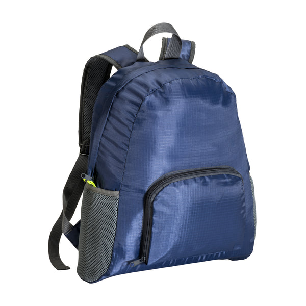 zaini sportivi personalizzati in poliestere colore blu_blu 1194831 VAR02