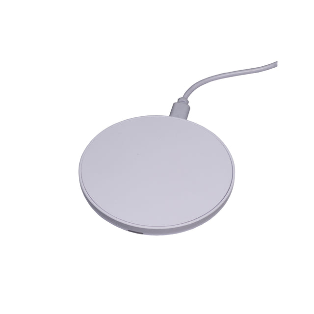 caricabatteria wireless da personalizzare in abs riciclato colore bianco_bianco 1195123 VAR01