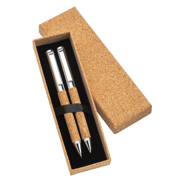 set penne personalizzati in sughero colore naturale_naturale 1195518 VAR01