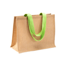 Carica l&#39;immagine nel visualizzatore di Gallery, borse shopper personalizzate in juta colore verde-mela_verde 1195821 VAR04
