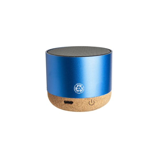 casse speaker bluetooth personalizzabili in alluminio riciclato colore royal_royal 1196153 VAR03