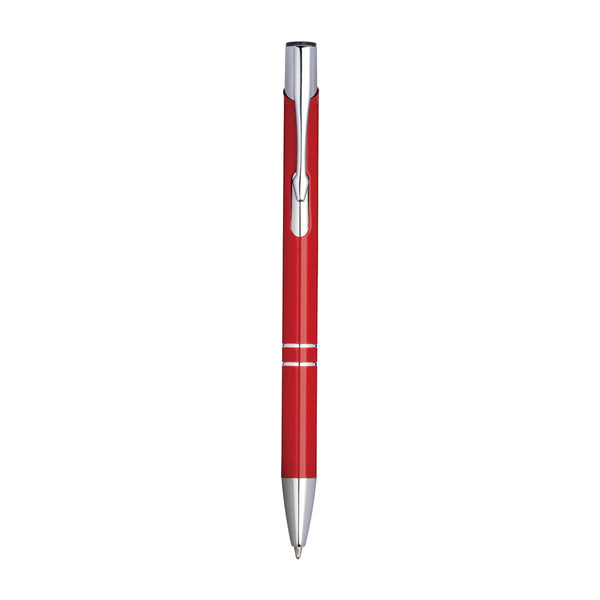 biro ecologiche promozionali in alluminio riciclato colore rosso_rosso 1196539 VAR05