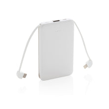 Carica l&#39;immagine nel visualizzatore di Gallery, power bank da personalizzare in abs, tpe colore bianco_bianco 121703925 VAR02
