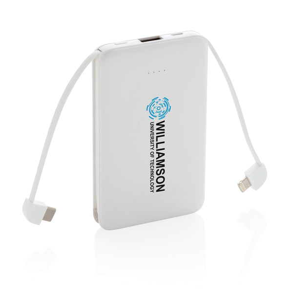 Carica l&#39;immagine nel visualizzatore di Gallery, power bank da personalizzare in abs, tpe colore bianco_bianco 121703925 DET09
