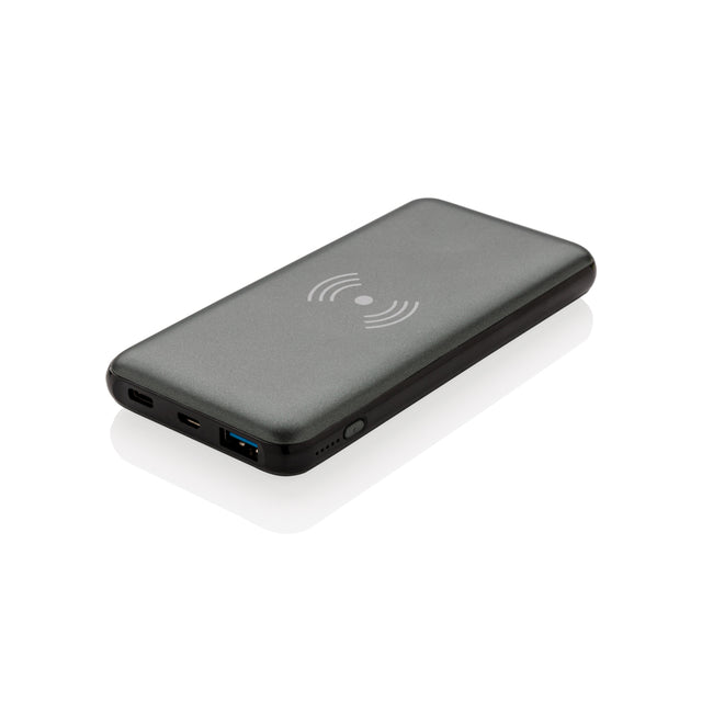 power bank da personalizzare in abs, pc colore grigio_grigio 121703931 VAR01