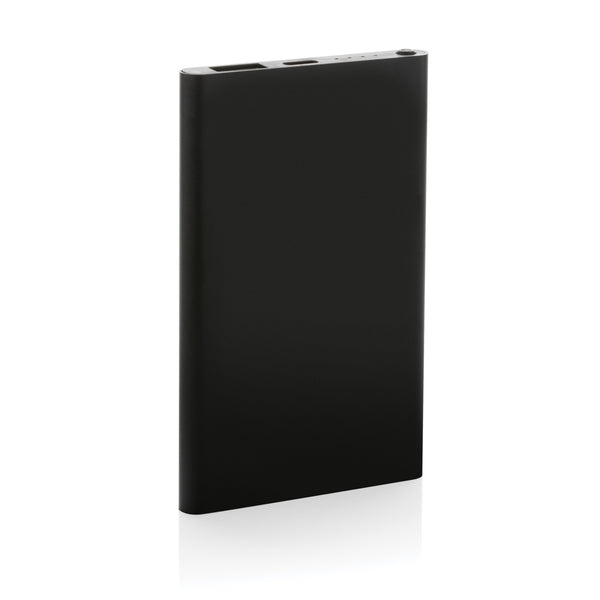 Carica l&#39;immagine nel visualizzatore di Gallery, power bank personalizzati in lega di alluminio riciclato, abs riciclato colore nero_nero 121703959 DET09
