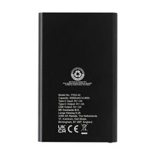 Carica l&#39;immagine nel visualizzatore di Gallery, power bank personalizzati in lega di alluminio riciclato, abs riciclato colore nero_nero 121703959 DET06
