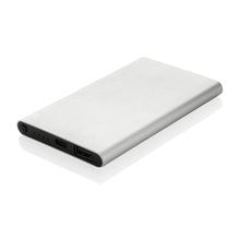 Carica l&#39;immagine nel visualizzatore di Gallery, power bank stampati con logo in lega di alluminio riciclato, abs riciclato colore argento_argento 121703959 DET02
