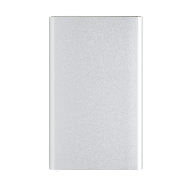 Carica l&#39;immagine nel visualizzatore di Gallery, power bank stampati con logo in lega di alluminio riciclato, abs riciclato colore argento_argento 121703959 DET09
