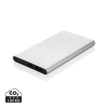 Carica l&#39;immagine nel visualizzatore di Gallery, power bank stampati con logo in lega di alluminio riciclato, abs riciclato colore argento_argento 121703959 DET01
