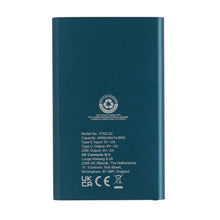 Carica l&#39;immagine nel visualizzatore di Gallery, power bank personalizzati in lega di alluminio riciclato, abs riciclato colore blu_blu 121703959 DET06
