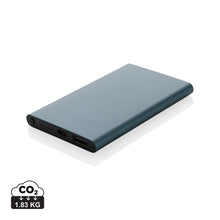 Carica l&#39;immagine nel visualizzatore di Gallery, power bank personalizzati in lega di alluminio riciclato, abs riciclato colore blu_blu 121703959 DET01
