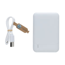 Carica l&#39;immagine nel visualizzatore di Gallery, power bank da personalizzare in abs riciclato colore bianco_bianco 121703978 DET04
