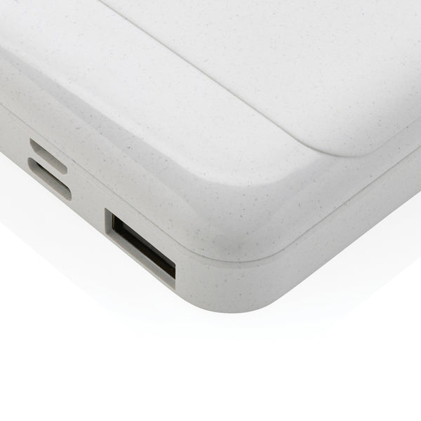 Carica l&#39;immagine nel visualizzatore di Gallery, power bank da personalizzare in abs riciclato colore bianco_bianco 121703978 DET09
