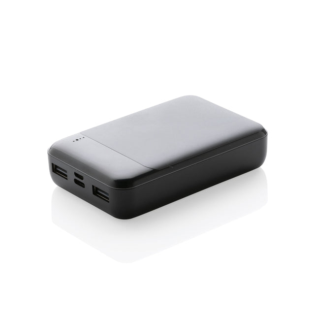 power bank personalizzati in abs riciclato, tpe riciclato colore nero_nero 121703983 VAR01