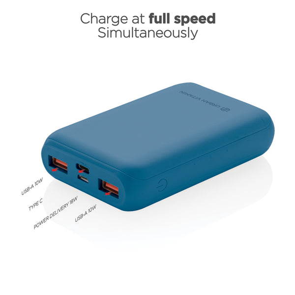 Carica l&#39;immagine nel visualizzatore di Gallery, power bank personalizzati in abs, pc colore blu_blu 121703987 DET09
