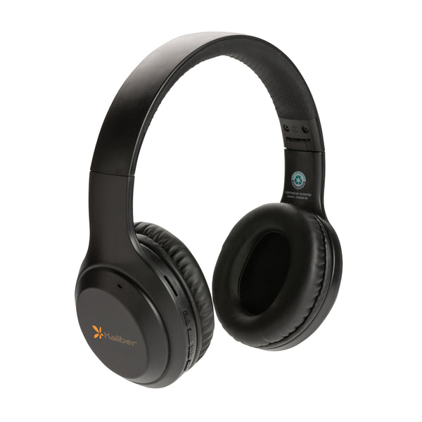 Carica l&#39;immagine nel visualizzatore di Gallery, cuffie bluetooth personalizzate in abs riciclato, tpe riciclato colore nero_nero 121704683 DET09
