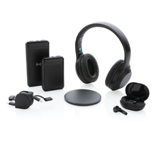 Carica l&#39;immagine nel visualizzatore di Gallery, cuffie bluetooth personalizzate in abs riciclato, tpe riciclato colore nero_nero 121704683 DET07
