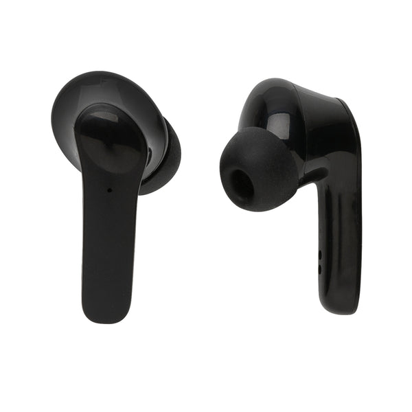 Carica l&#39;immagine nel visualizzatore di Gallery, auricolari wireless personalizzati in abs riciclato, tpe riciclato colore nero_nero 121704684 DET09
