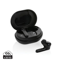 Carica l&#39;immagine nel visualizzatore di Gallery, auricolari wireless personalizzati in abs riciclato, tpe riciclato colore nero_nero 121704684 DET01
