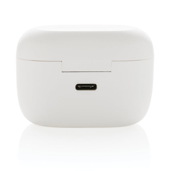 Carica l&#39;immagine nel visualizzatore di Gallery, auricolari wireless da personalizzare in abs, pc colore bianco_bianco 121704689 DET09
