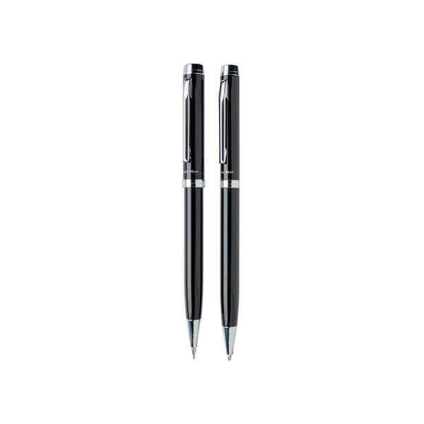 set scrittura personalizzati in acciaio, abs colore nero_nero 121732766 VAR01