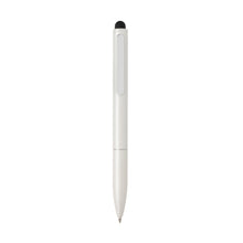 Carica l&#39;immagine nel visualizzatore di Gallery, biro touchscreen per tablet da personalizzare in lega di alluminio riciclato, abs riciclato colore bianco_bianco 121732840 DET03
