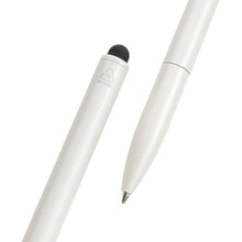 Carica l&#39;immagine nel visualizzatore di Gallery, biro touchscreen per tablet da personalizzare in lega di alluminio riciclato, abs riciclato colore bianco_bianco 121732840 DET05
