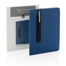 Carica l&#39;immagine nel visualizzatore di Gallery, taccuini e block notes personalizzati in carta, acciaio inossidabile colore blu-navy_blu 121749048 DET07
