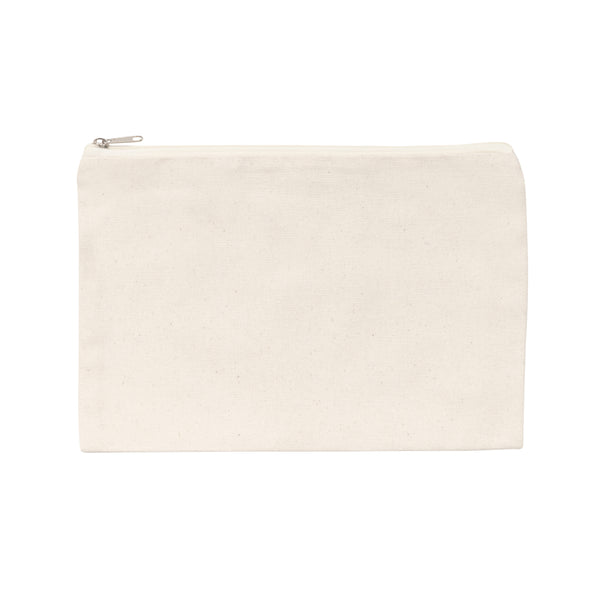 Carica l&#39;immagine nel visualizzatore di Gallery, pochette e beauty case da personalizzare in canapa riciclato colore off-white_bianco 121753794 DET05
